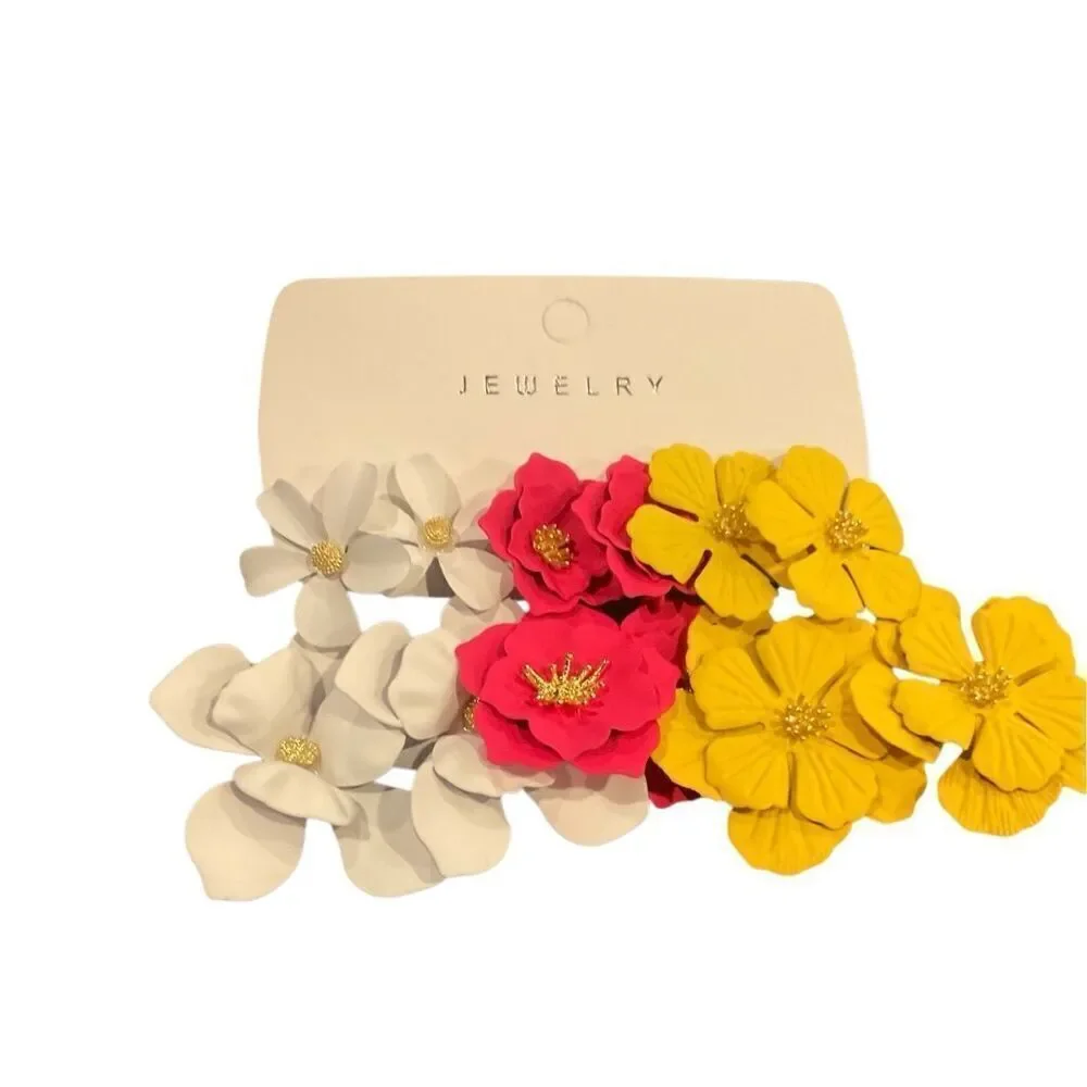 Variety Pack Flower Earrings